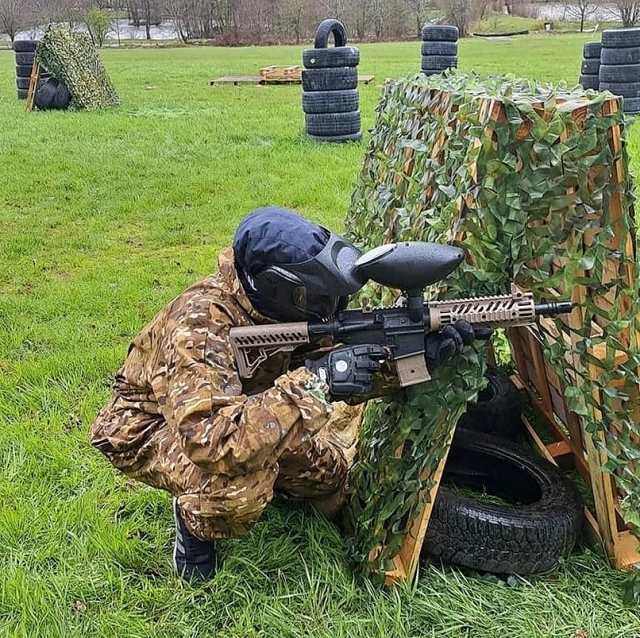 Sesión de gotcha en Birmingham + 100 paintballs