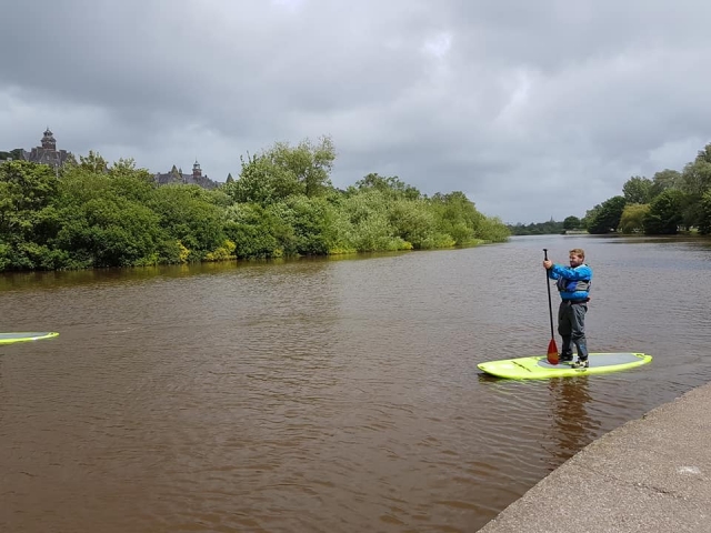Remar es muy divertido 