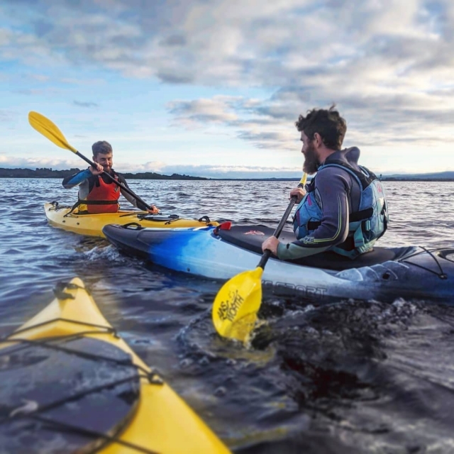 Kayak en Lough Derg