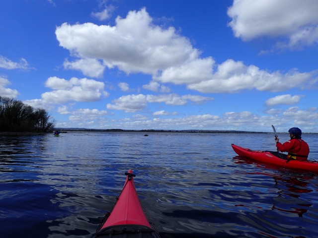 Kayak en Lough Derg