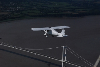 Vuelo en ultraligero Yatesbury de 1 hora (Ikarus C42)
