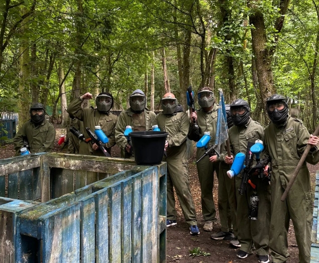  ¡Diversión de gotcha con amigos!