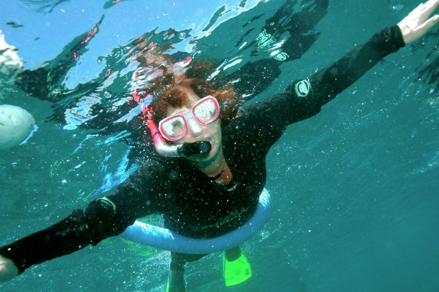  Hacer snorkel es muy divertido 
