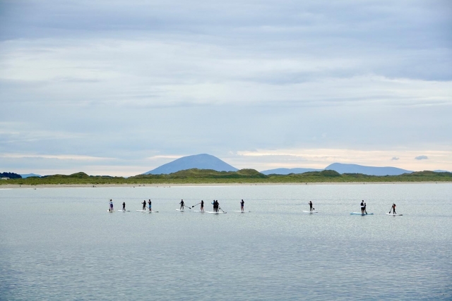 Espectacular entorno para practicar paddle board 