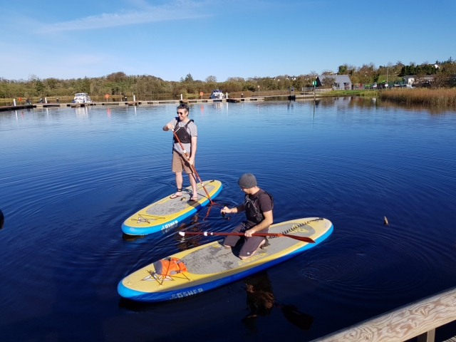 SUP con amigos
