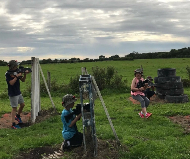  ¡Trabajo en equipo en el campo!