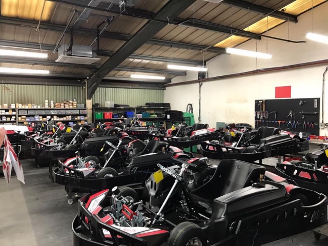  Nuestros karts son de primera clase 
