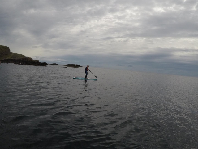  SUP en mar abierto 