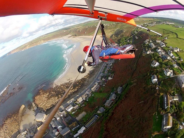 Elevándose por los cielos