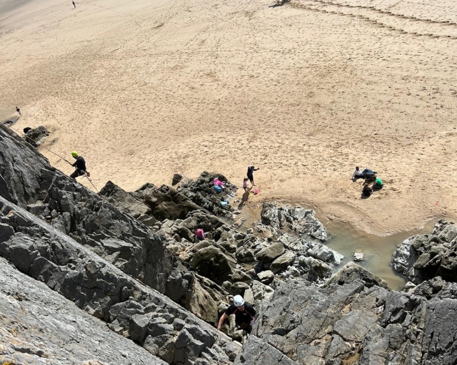 Disfruta de una divertida experiencia de rápel 
