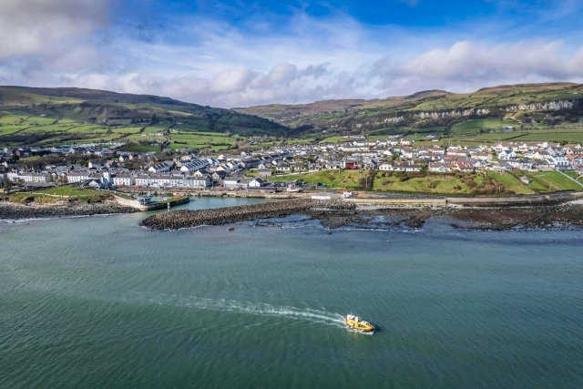Hermosas vistas del condado de Antrim