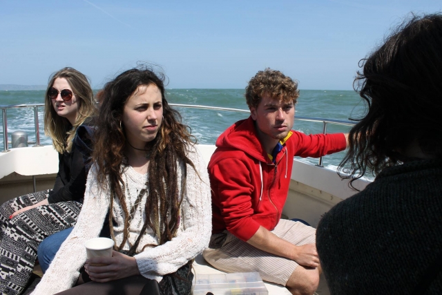  Pbaños en barco en grupo 