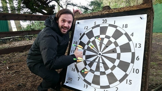 El jalo con arco es súper divertido 