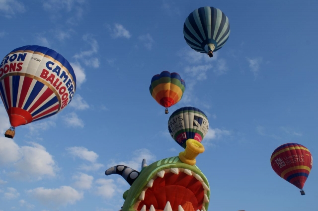  Todo tipo de globos en exposición