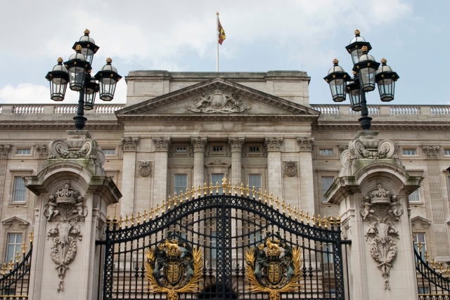  Pasando por el Palacio de Buckingham 