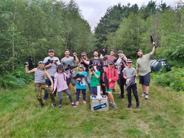 Laser tag para grupos