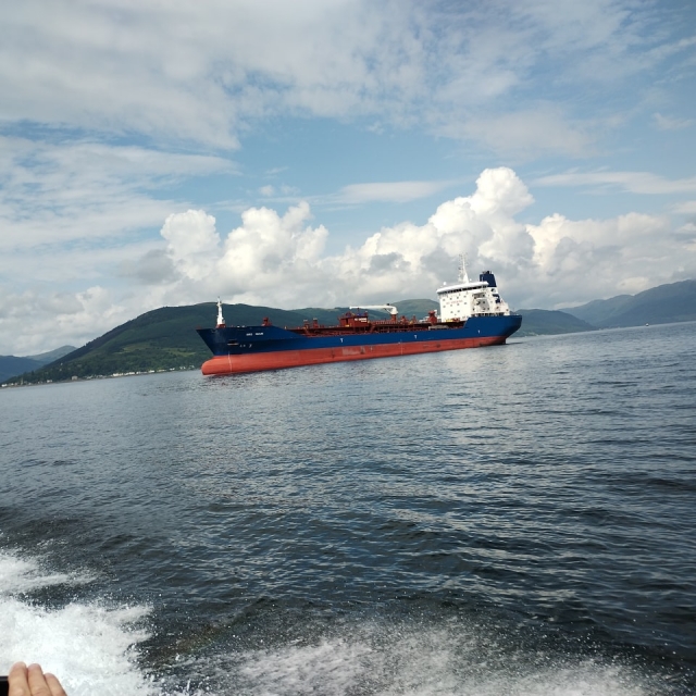  Un visitanle del lago