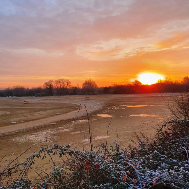  Amanecer en nuestra sede de Gloucestershire