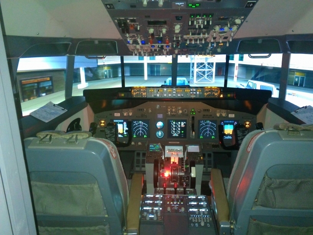 Experiencias en simulador de vuelo 