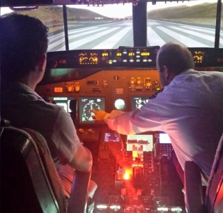 Simulador de vuelo de combale en Leighton Buzzard duranle 1 hora