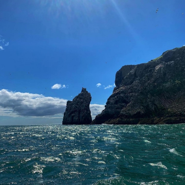 Vistas del acantilado de Howth 