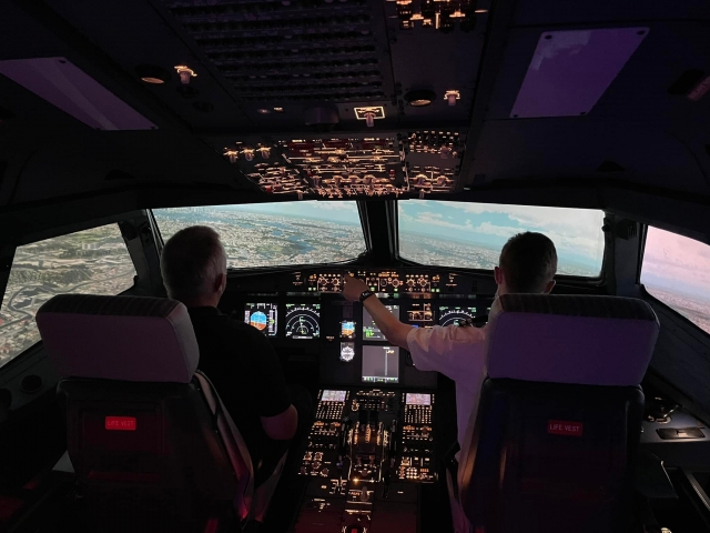  Volando en nuestro B737NG