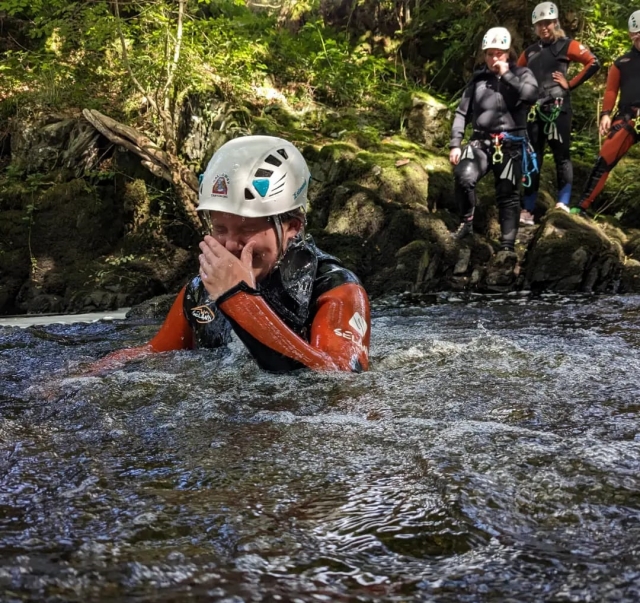  Sesiones de barranquismo en Galloway 