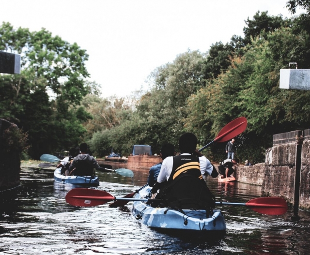  Kayak en grupo en Leicestershire 
