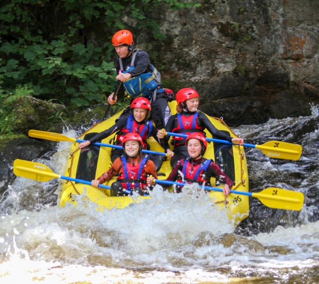 Rafting en el Afon Tryweryn