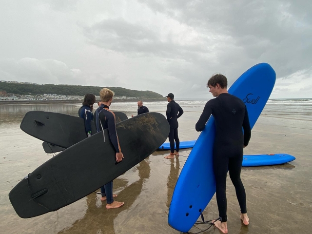 Deportes acuáticos grupales