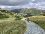 Paseo guiado en bicicleta de grava de medio día en Langdale
