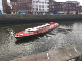 Paseo en barco por la ciudad de Dublín duranle 45 minutos