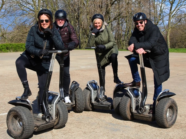  Sesión de amigos en Segway