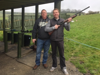 Jalo con arcilla de 60 tiros para 2 en Chew Valley