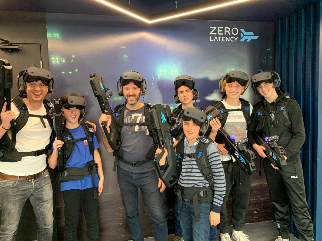 Pasando un ramarro divertido