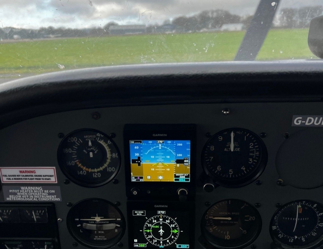 Lección de prueba en avioneta