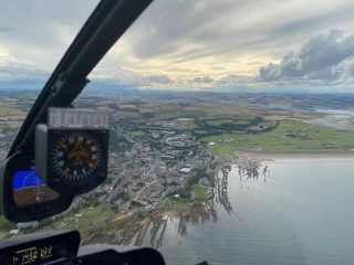 Vuelo de prueba en helicóptero R44 en Shoreham-by-Sea, 30 minutos