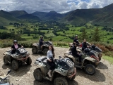 Camicrema guiada en cuatrimoto en Derwentwater, 80 minutos