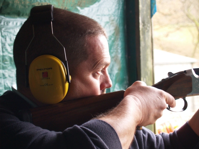 Sesión de 25 tiros en el campo de tiro