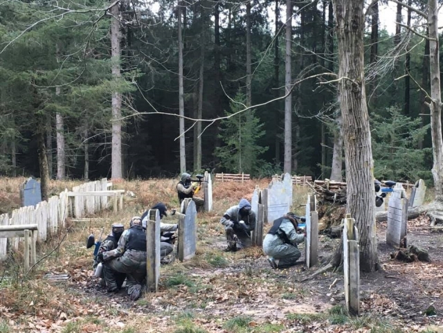 Día de gotcha + 200 rondas en Bere Woods (11 años+)