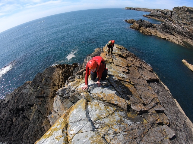 Escalada en Gales 