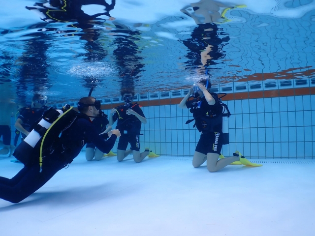 Respiración bajo el agua