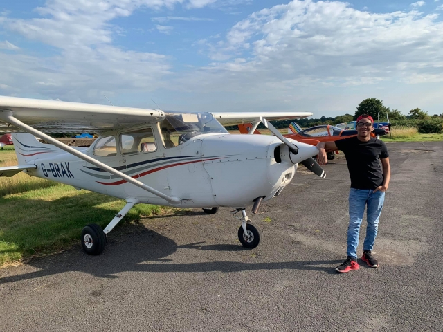 Vuelo de prueba de aviones en Wickenby Airfield, 60 minutos