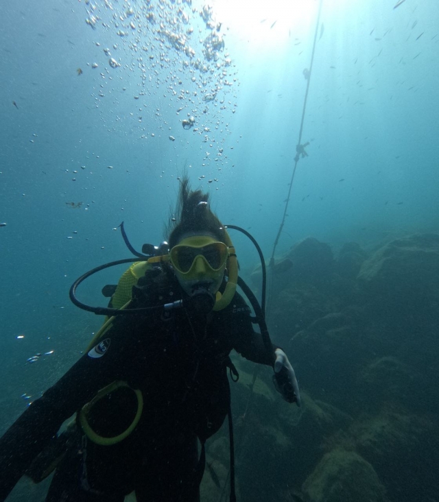 Opinión de Solange sobre PrograDiscover Scuba 3 horas Marina del Este
