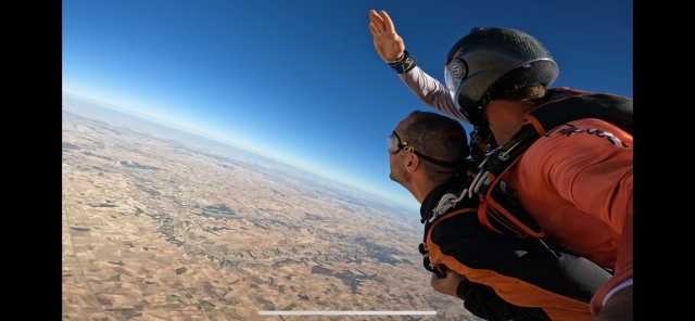 Opinión de Maria sobre Salto en paracaídas a 4000m + Vídeo interno Toledo