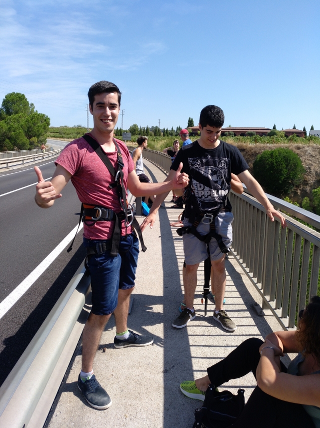 Opinión de Isaac sobre 2 saltos bungee en Pont de Saldes