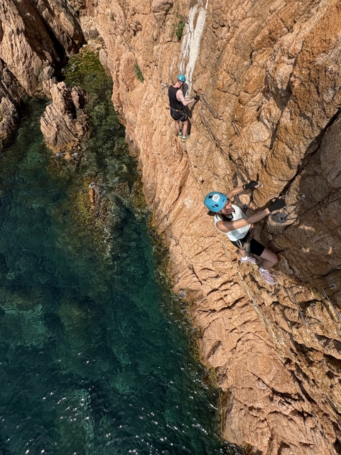 Opinión de Laura sobre Vía Ferrata Cala del Molí con Fotos 2h 30 min