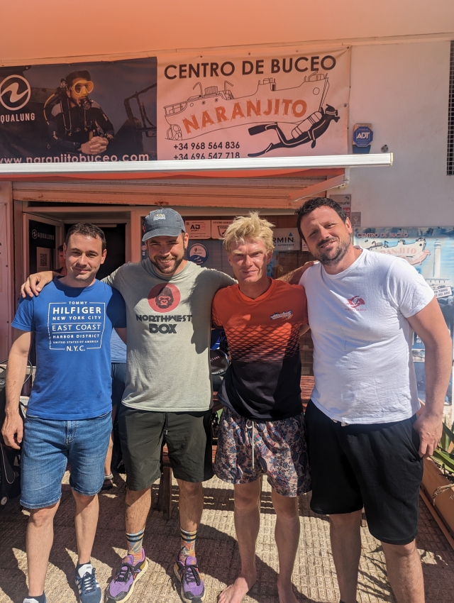 Opinión de Patricia sobre Curso de iniciación al buceo, Open Water. Murcia