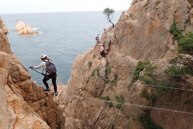Opinión de Richard sobre Vía Ferrata Cala del Molí con Fotos 2h 30 min