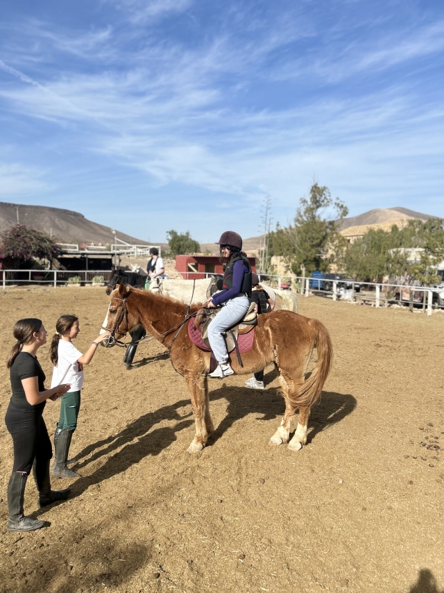 Opinión de Francesca sobre Paseo a caballo Fuerteventura de iniciación 1 hora